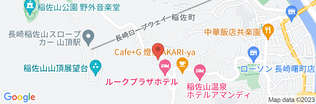長崎スカイホテルの地図