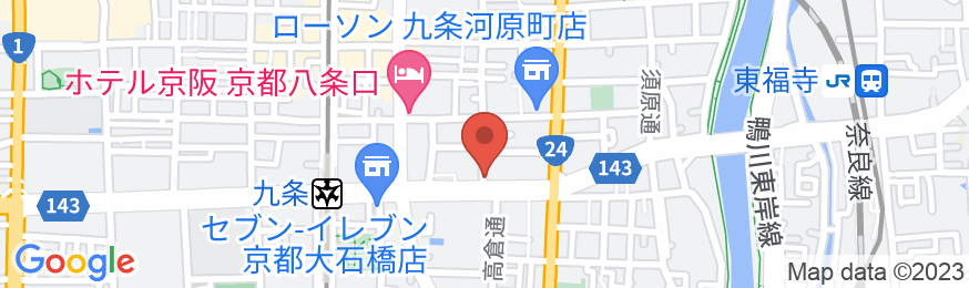 Tabist スパークリングドルフィンズイン 京都の地図