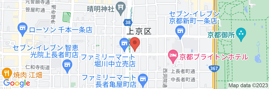 ザ グラン リゾート エレガンテ京都の地図