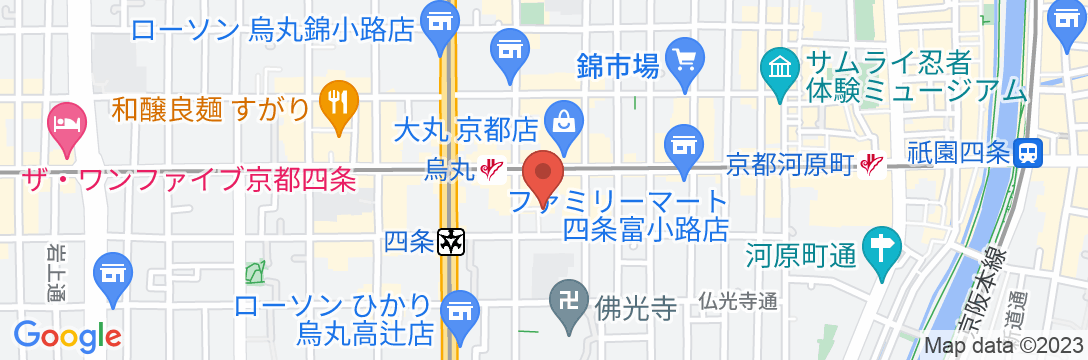 京小宿・華乃家別邸の地図