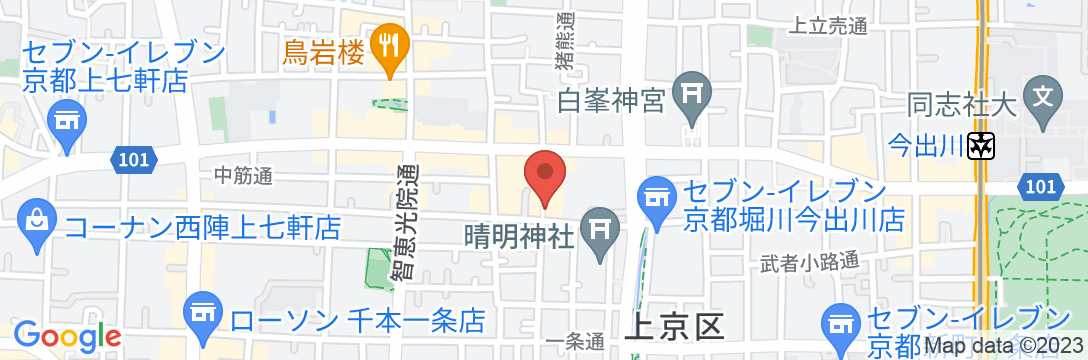 セレンディピティ@京都の地図