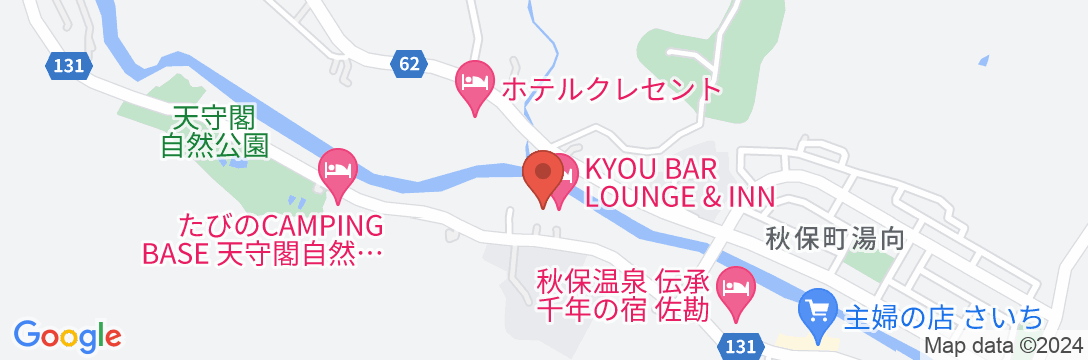 KYOU BARLOUNGE&INNの地図