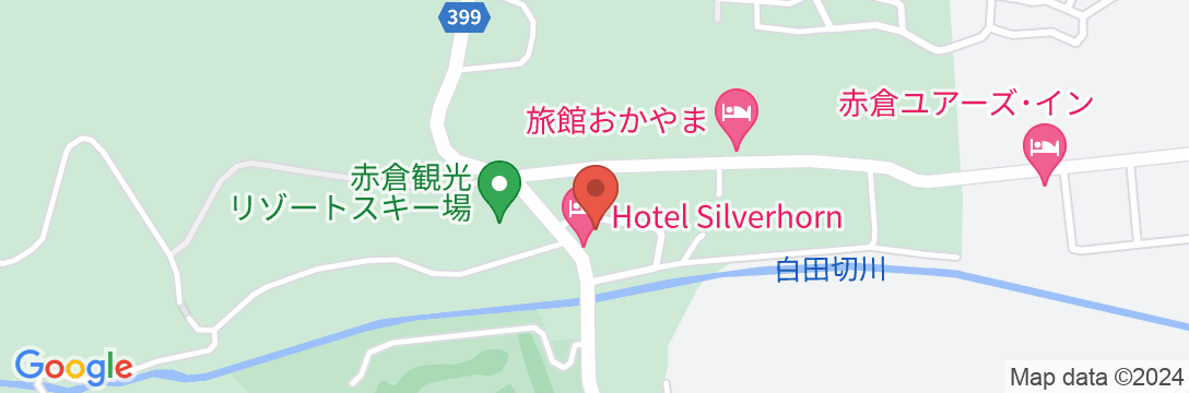ホテルシルバーホーンの地図