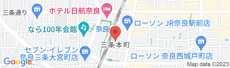 ABホテル奈良の地図