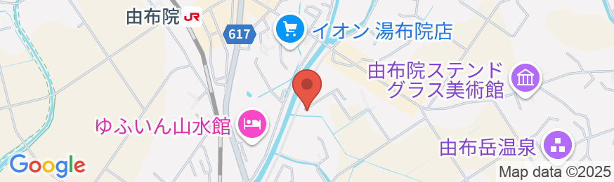 由布院温泉 湯布院旅館のぎくの地図