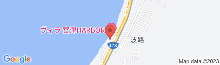 宮津HARBORの地図