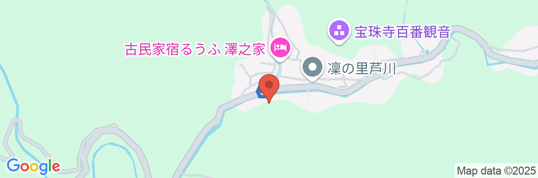 古民家宿るうふ 坂之家の地図