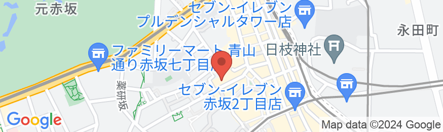 安らぎの女子宿 赤坂の里の地図