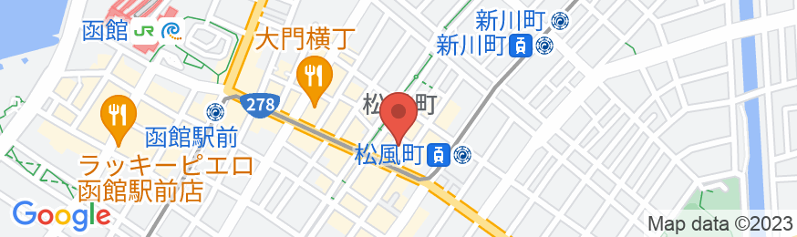 A-GATE HOTEL 函館駅前の地図