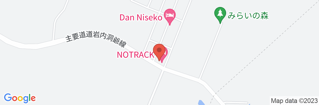 NOTRACK NISEKOの地図