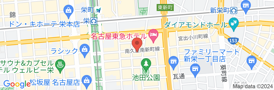 スマイルホテル名古屋栄の地図