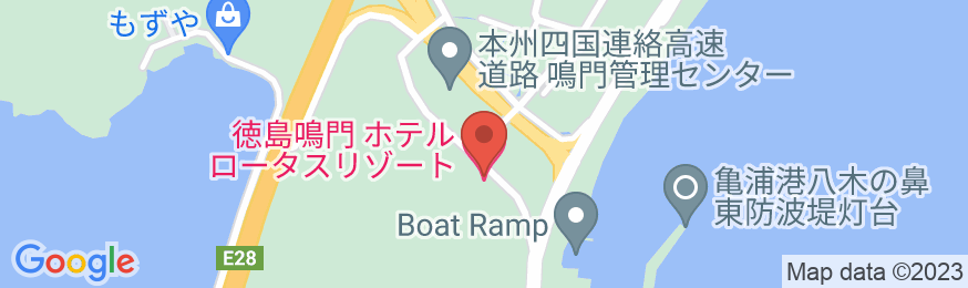 徳島鳴門 ホテル ロータスリゾートの地図