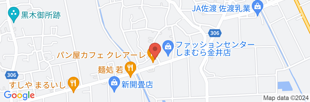 宿屋ふくろう <佐渡島>の地図