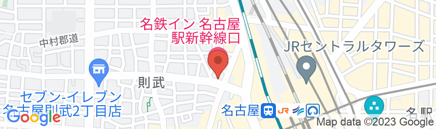 名鉄イン名古屋駅新幹線口の地図