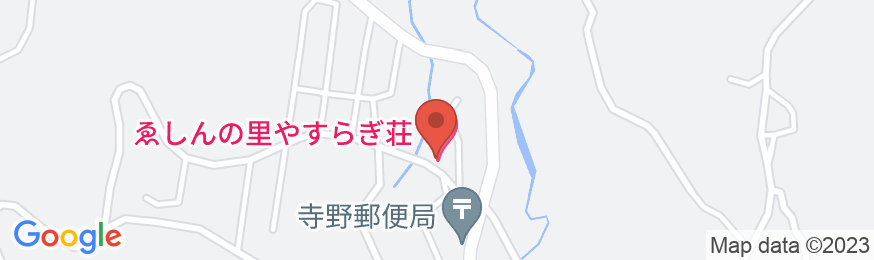 飯田温泉 ゑしんの里 やすらぎ荘の地図