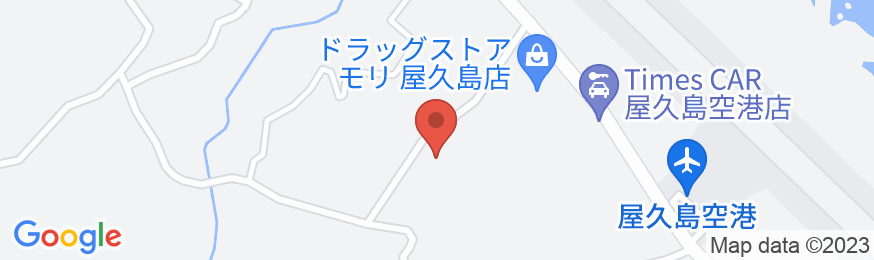 コテージ オレンジハウス 屋久島の地図