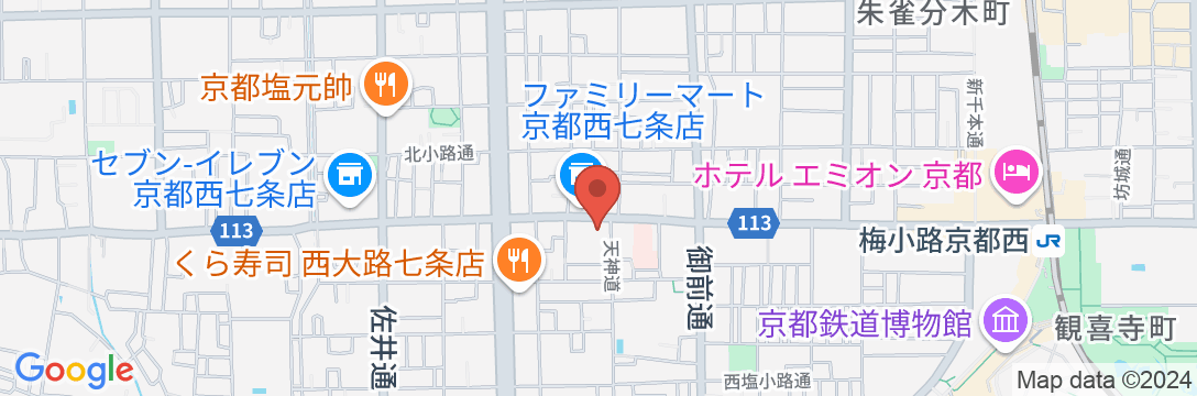 荘庵の地図