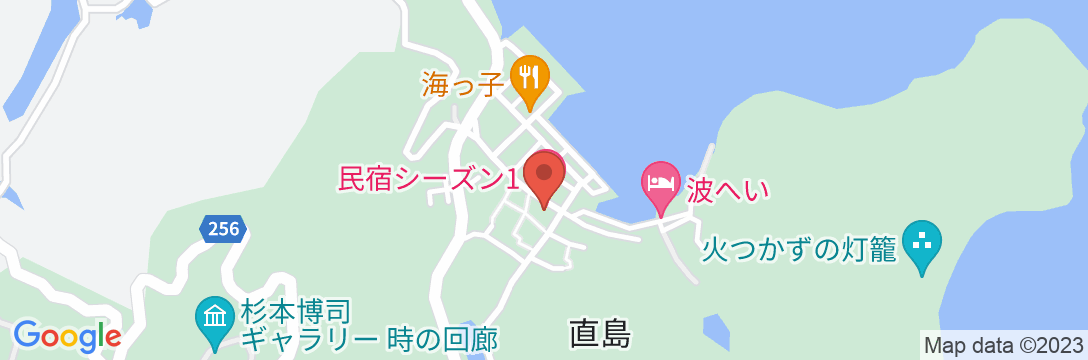 民宿シーズン <直島>の地図
