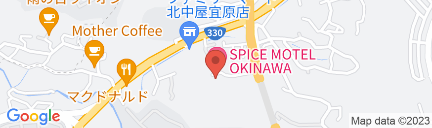SPICE MOTEL OKINAWAの地図