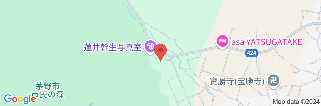 THE TRAILHEAD INNの地図