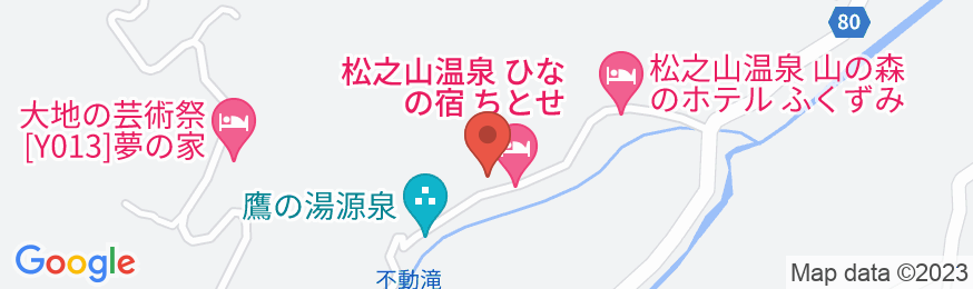 松之山温泉 和泉屋 <新潟県>の地図