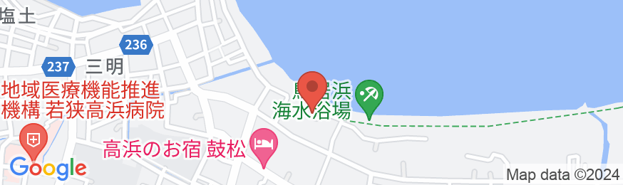 おき田旅館の地図