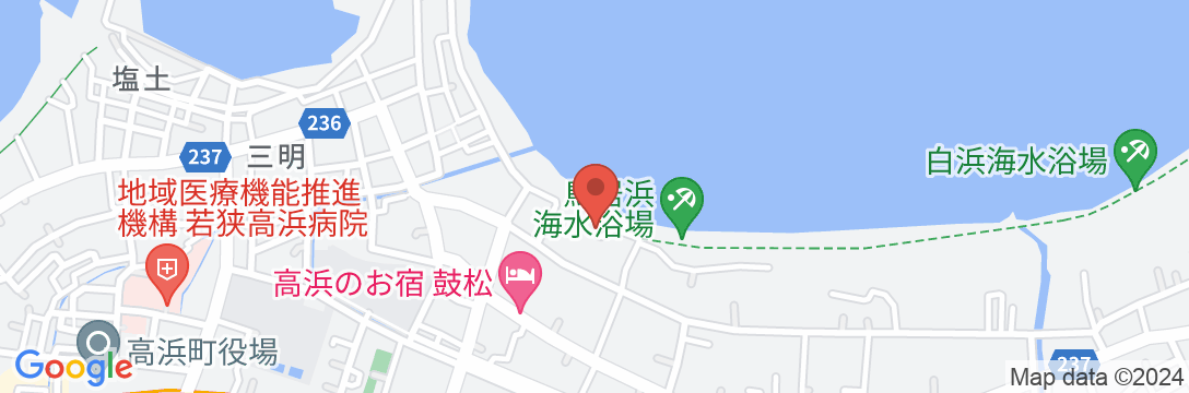 おき田旅館の地図