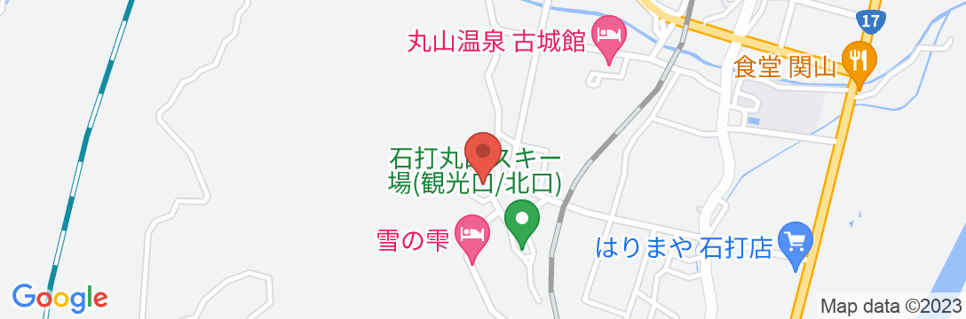 ロッヂ天神山荘の地図