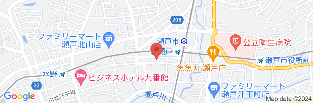 新瀬戸ステーションホテルの地図