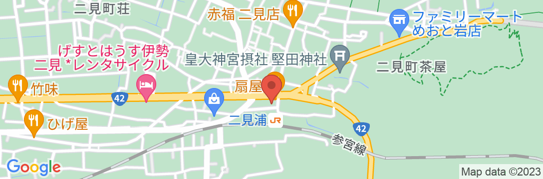 民宿ヤマトの地図