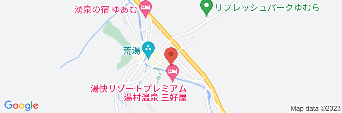 山陰湯村温泉 内湯旅館さんきんの地図