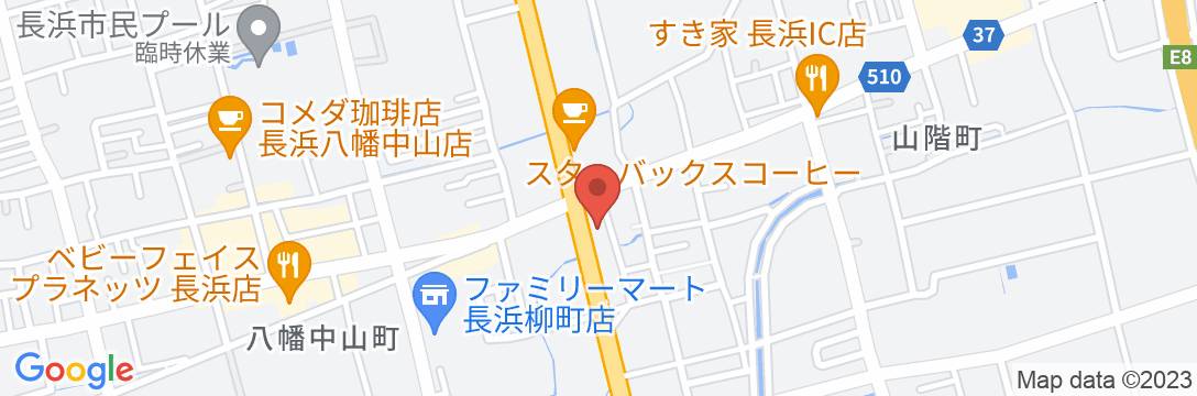 長浜ビジネスホテルの地図