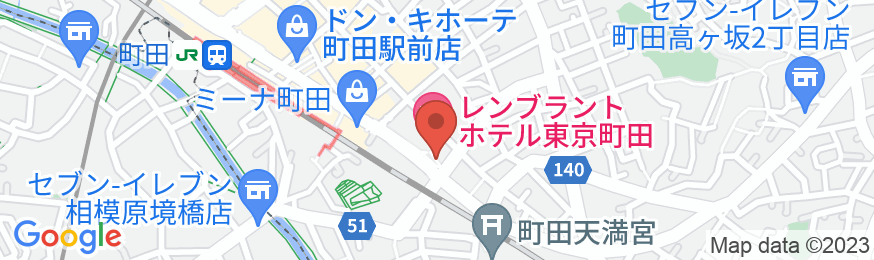 レンブラントホテル東京町田の地図