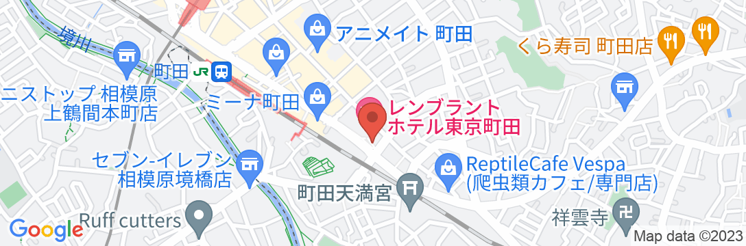 レンブラントホテル東京町田の地図