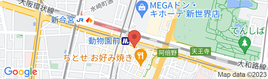 ビジネスホテル来山北館の地図
