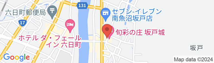 旬彩の庄 坂戸城の地図