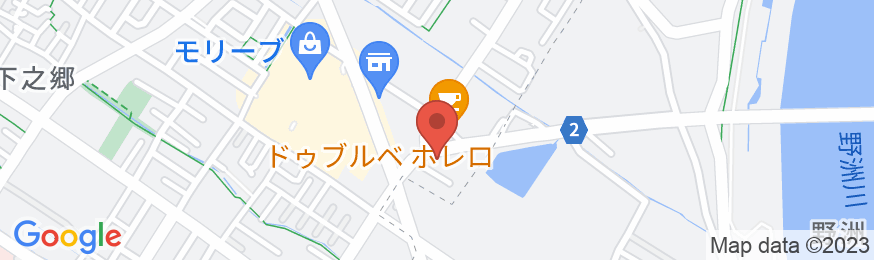 守山アートホテルの地図