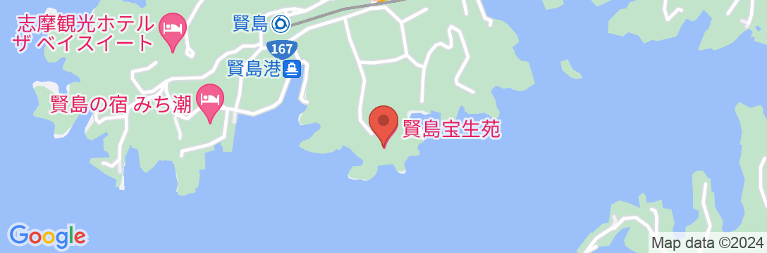 賢島宝生苑の地図