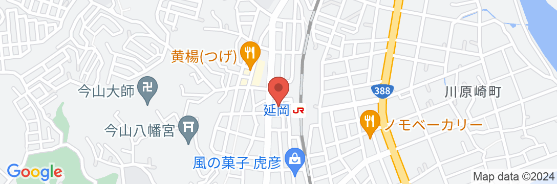 ビジネスホテル延岡の地図