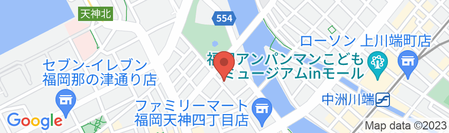 ホテル福岡ガーデンパレスの地図