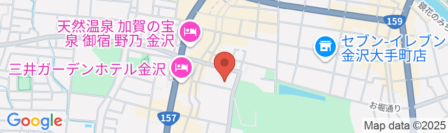 ホテル金沢 兼六荘の地図