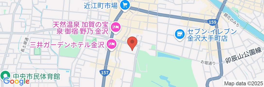 ホテル金沢 兼六荘の地図