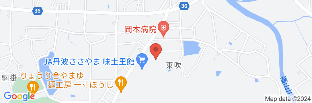 丹波篠山 ロッヂ S.P.Hの地図