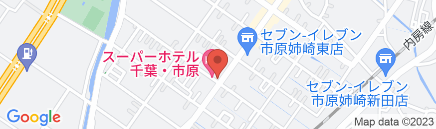 スーパーホテル千葉・市原 天然温泉 姉崎の湯の地図