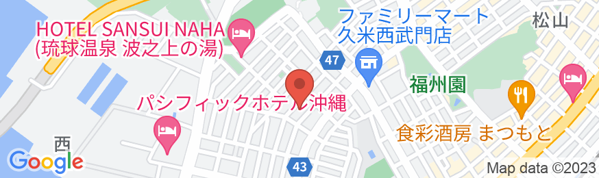 HOTEL PRECIA (ホテル プレシア) 那覇辻町の地図