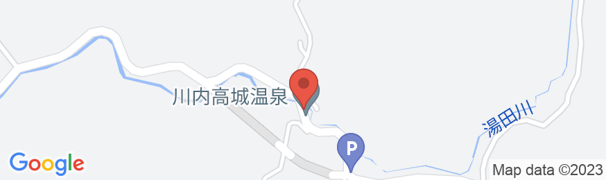 竹屋旅館 本館の地図