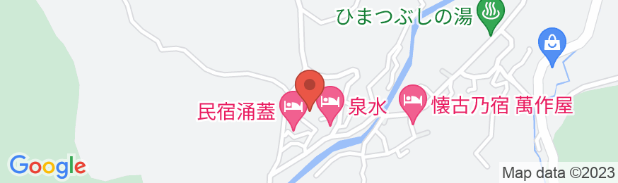 湯坪温泉 民宿 路の地図