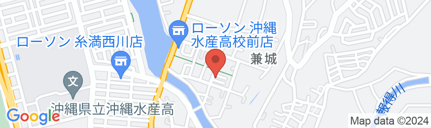 民宿 「琉菜」の地図