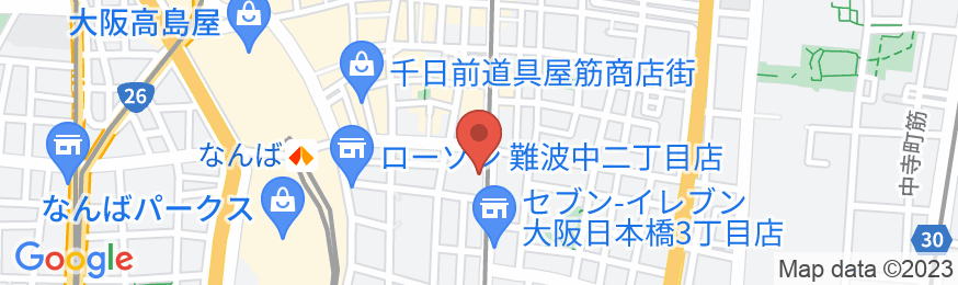 SARASA HOTELなんば(サラサ ホテルなんば)の地図