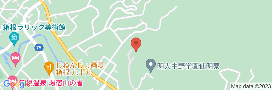 箱根リトリートforeの地図